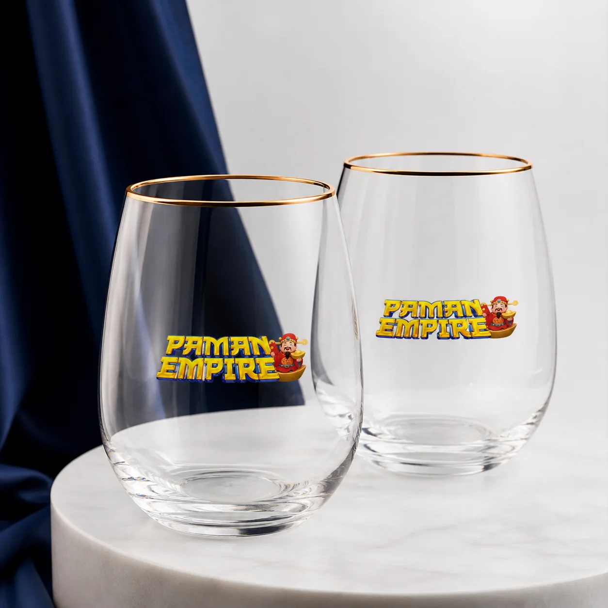 Seagull x Paman Empire Harbor Glass Set